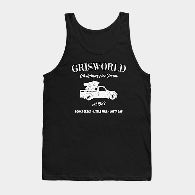 Grisworld Christmas Tree Farm Est 1989 Tank Top by gabrielakaren